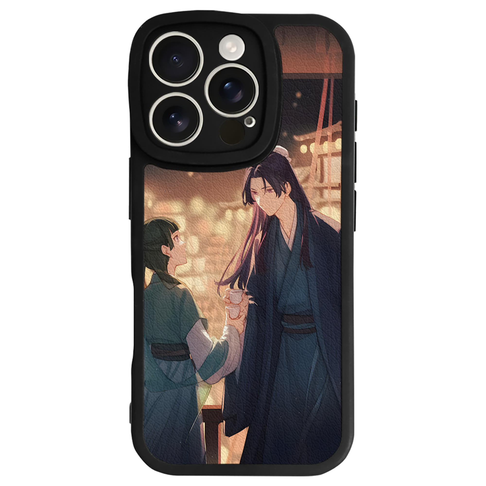 （画像用） 薬屋のひとりごと The Apothecary Diaries 【iPhone 16シリーズ対応】シリコンスマホケース（レザー調） 材質：シリコン